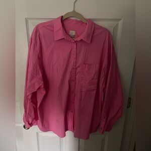 A New Day Pink Collared Shirt